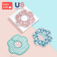 Bc Babycare Cotton Flower Shaped Bib 3Pcs