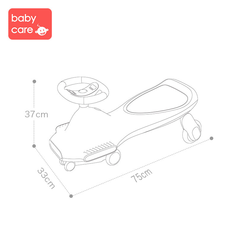 BC BABYCARE NYOKIROAD WIGGLE CAR