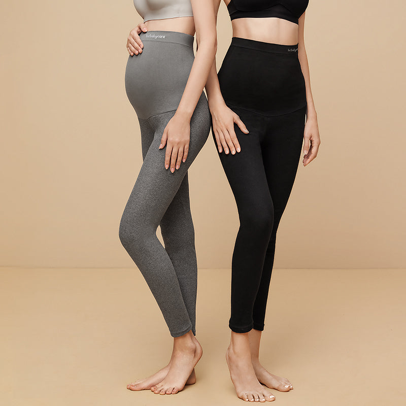 BC BABYCARE MATERNITY LEGGINGS - BLACK