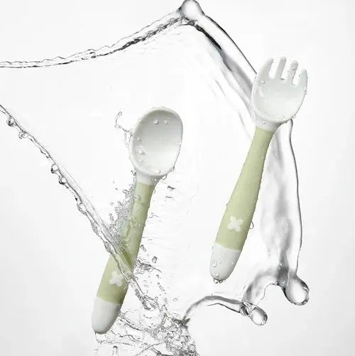 BC BABYCARE BENDABLE SPOON & FORK SET - baby enRoute