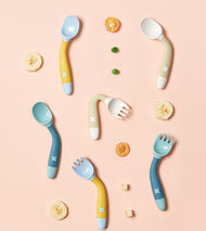 BC BABYCARE BENDABLE SPOON & FORK SET