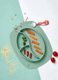 Bc Babycare Silicone Anti Slip Plate Fish