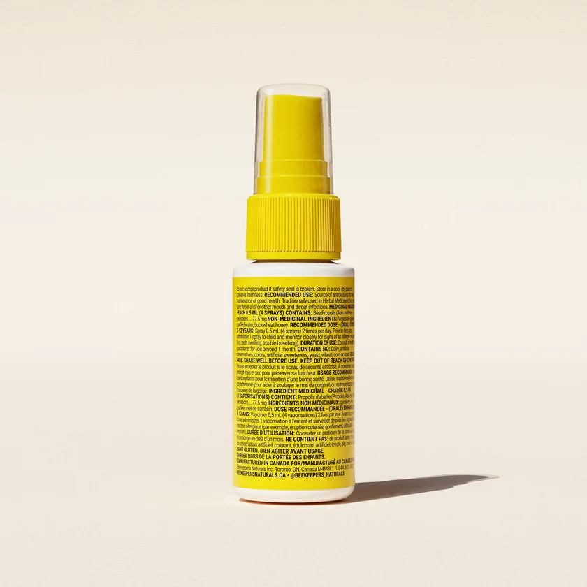 BEEKEEPER'S NATURALS PROPOLIS HONEY THROAT SPRAY FOR KIDS 30ML
