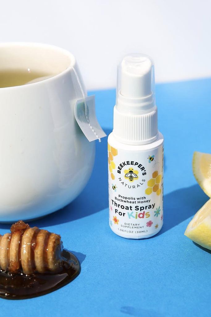 BEEKEEPER'S NATURALS PROPOLIS HONEY THROAT SPRAY FOR KIDS 30ML