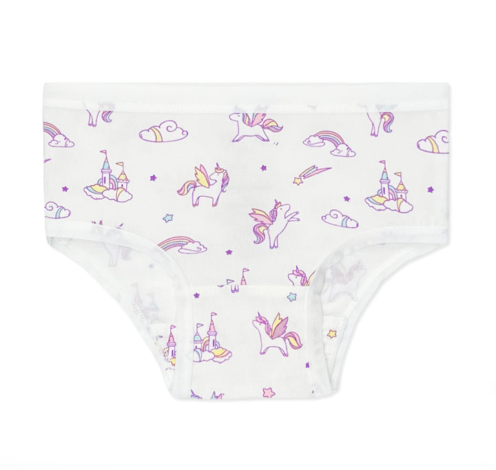 BELLABU BEAR GIRL'S BAMBOO UNDERWEAR 7-PACK CORE