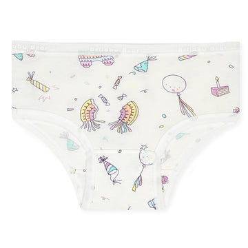 BELLABU BEAR SPRING GIRL'S BAMBOO UNDERWEAR 7-PACK