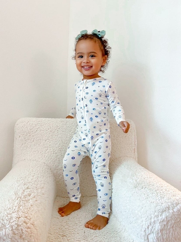 BELLABU BEAR THE EYE BAMBOO CONVERTIBLE FOOTIE