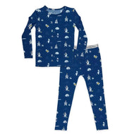Bellabu Bear Polar Bear Bamboo Kids Pajamas Two Piece Set