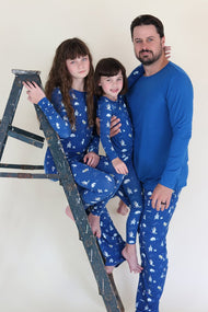 BELLABU BEAR POLAR BEAR BAMBOO MEN'S PAJAMA SET