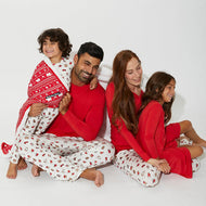 BELLABU BEAR SUGAR COOKIES BAMBOO MEN'S PAJAMA SET