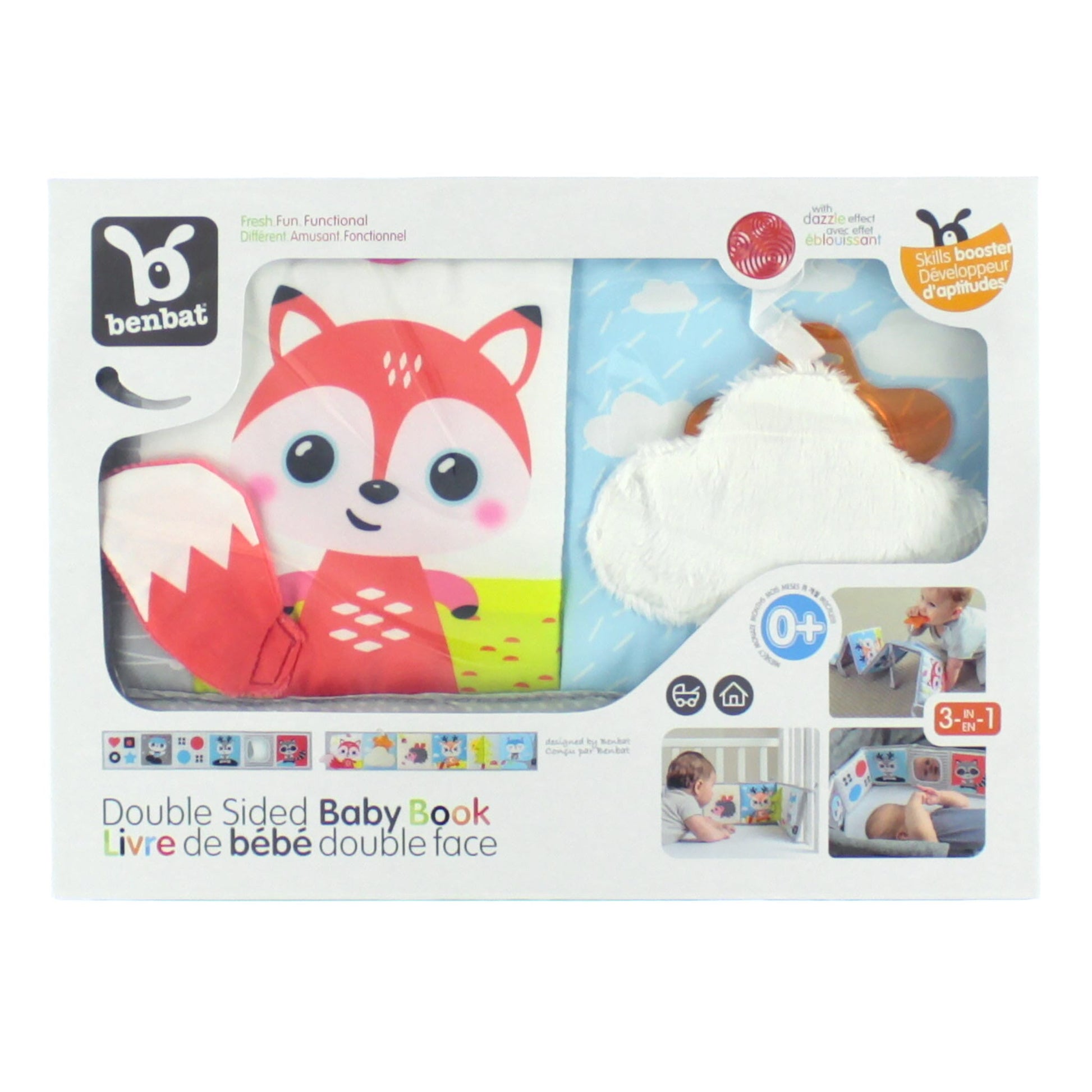 BENBAT DOUBLE SIDED BABY BOOK