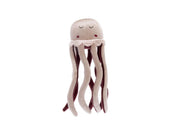 BEST YEARS KNITTED ORGANIC COTTON PLUSH TOY PINK JELLYFISH