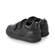 BIOMECANICS BLACK NAPA DOUBLE VELCROS SCHOOL SHOES