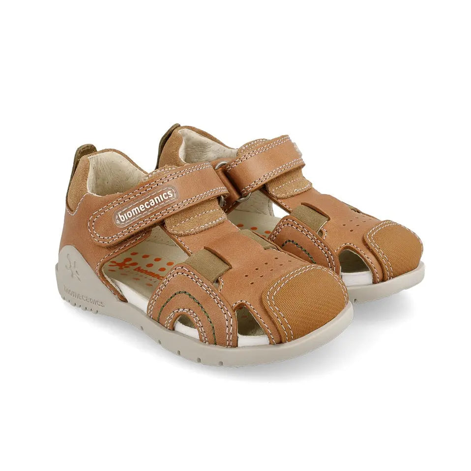 Biomecanics Sandalla Urban Arena Kaiser sandals, tan leather