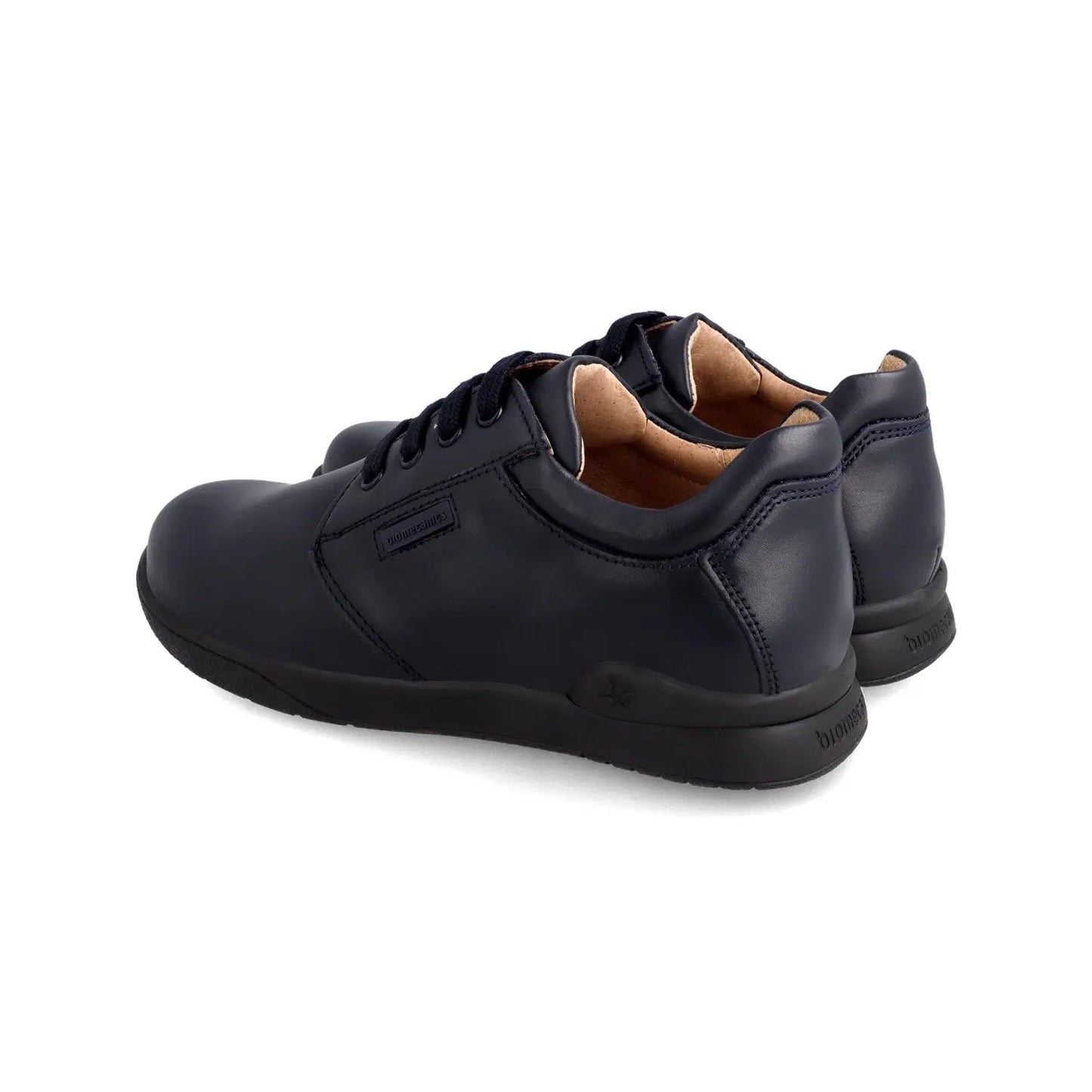 BIOMECANICS BLACK NAPA CORDONES SCHOOL SHOES - baby enRoute