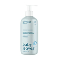 ATTITUDE BABY SHAMPOO AND BODY FOAMING WASH 473 ML