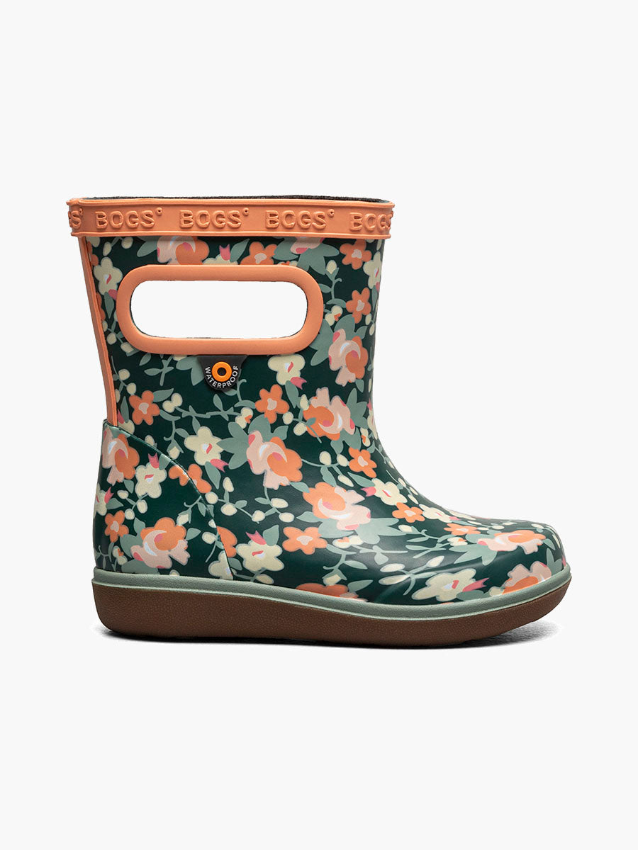 BOGS SKIPPER II SMALL FLORAL EMERALD MULTI