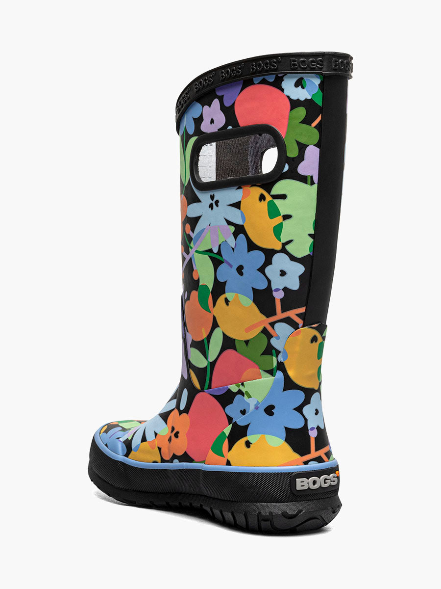 BOGS RAINBOOT OVERLAP FLOWERS