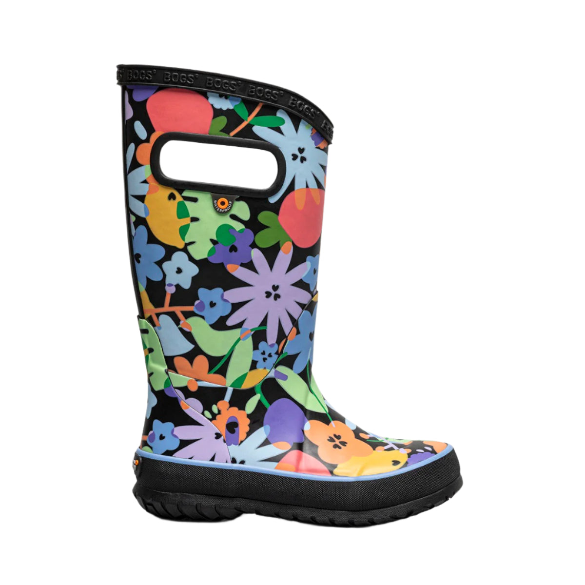 BOGS RAINBOOT OVERLAP FLOWERS