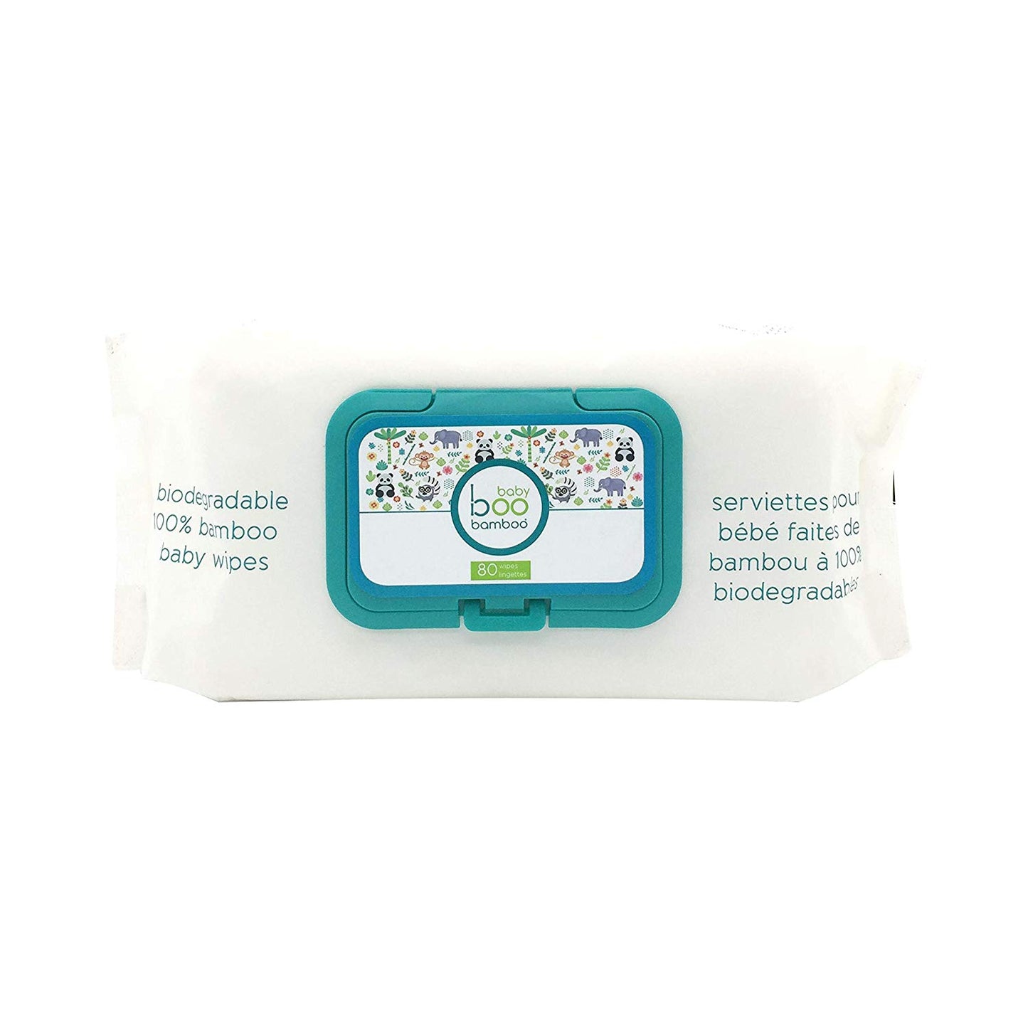BOO BAMBOO BABY BIODEGRADABLE 100% BAMBOO WIPES - baby enRoute