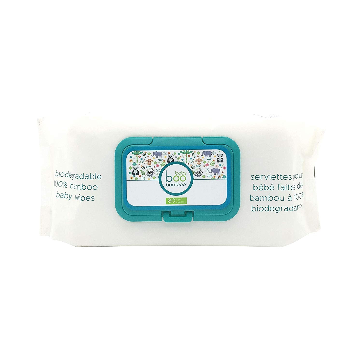 BOO BAMBOO BABY BIODEGRADABLE 100% BAMBOO WIPES