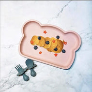 Bopomofo Bear Silicon Plate