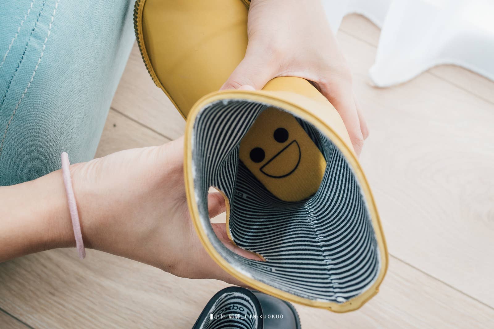 BOXBO WISTITI RAINBOOTS MOUTARDE