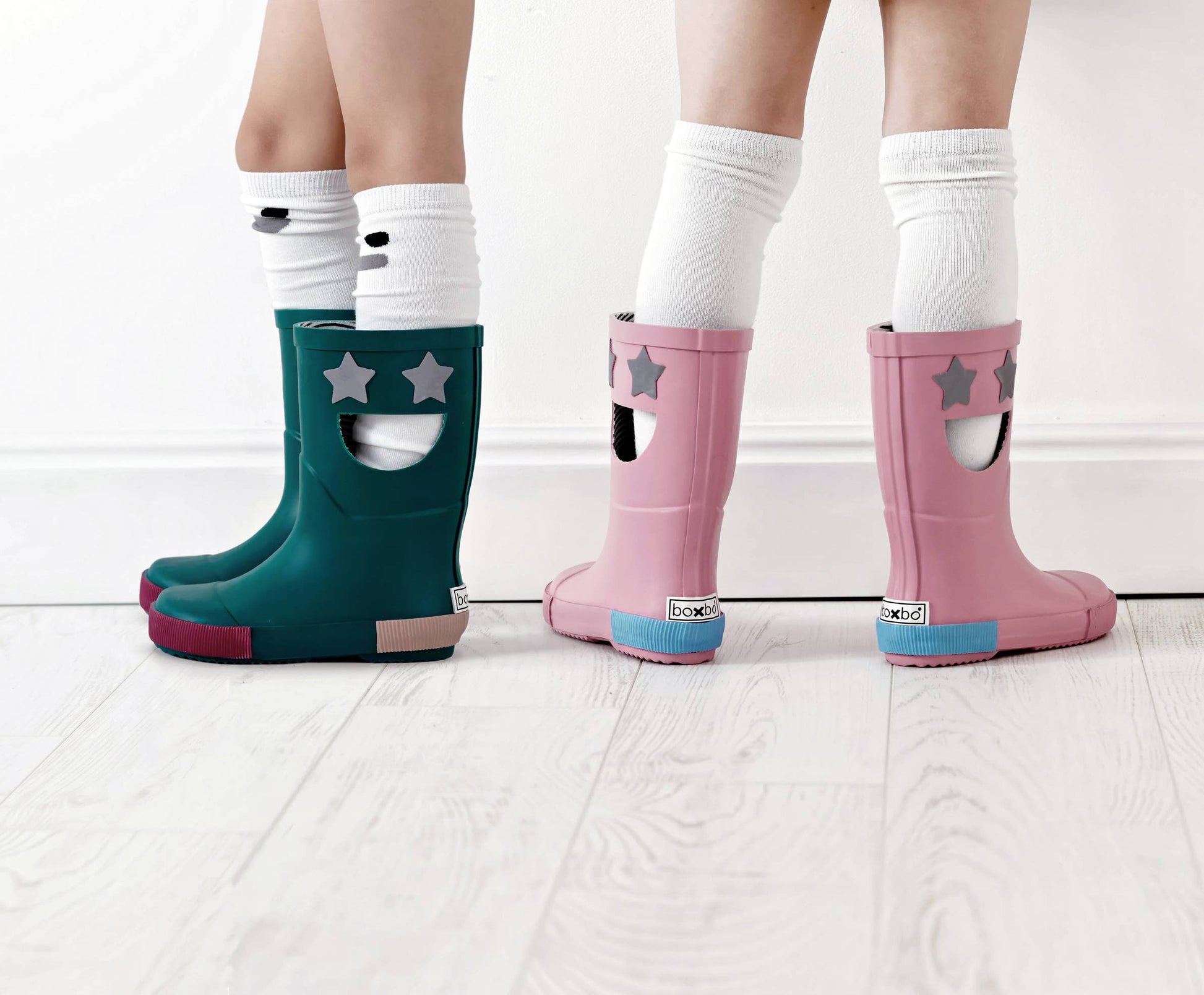BOXBO WISTITI RAINBOOTS STAR PINK