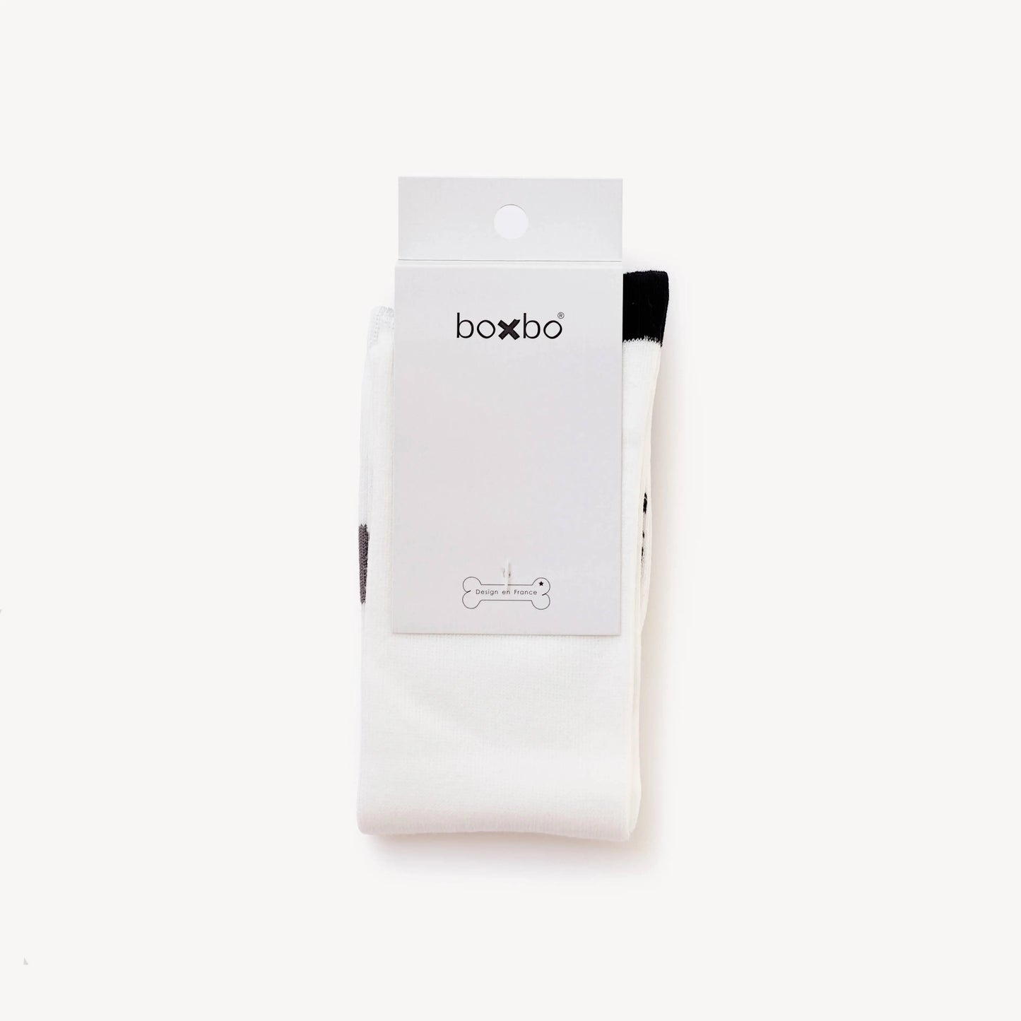 BOXBO WISTITI HIGH SOCK BLANC - baby enRoute
