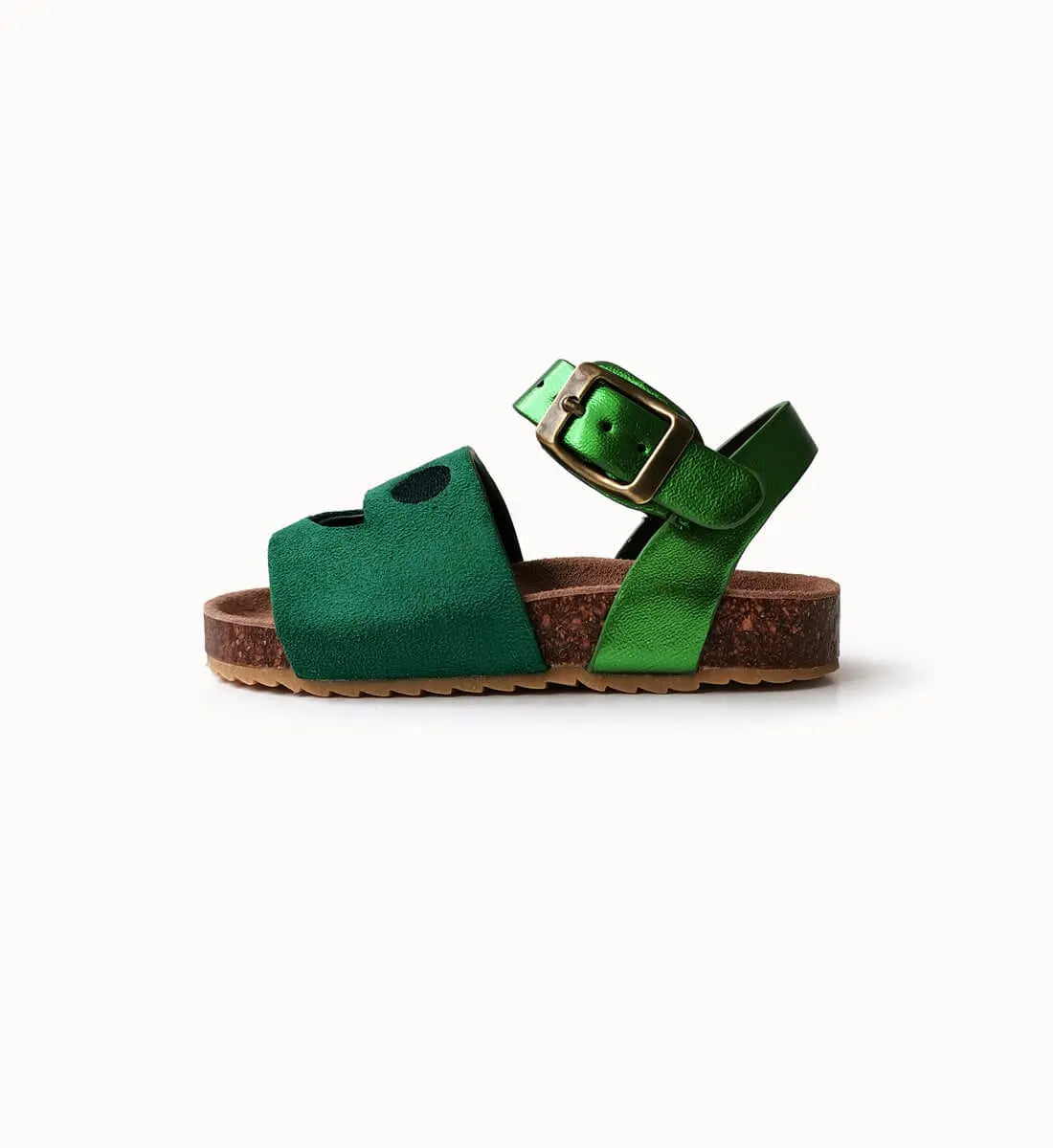 Boxbo Cork Sandal Wistiti Green