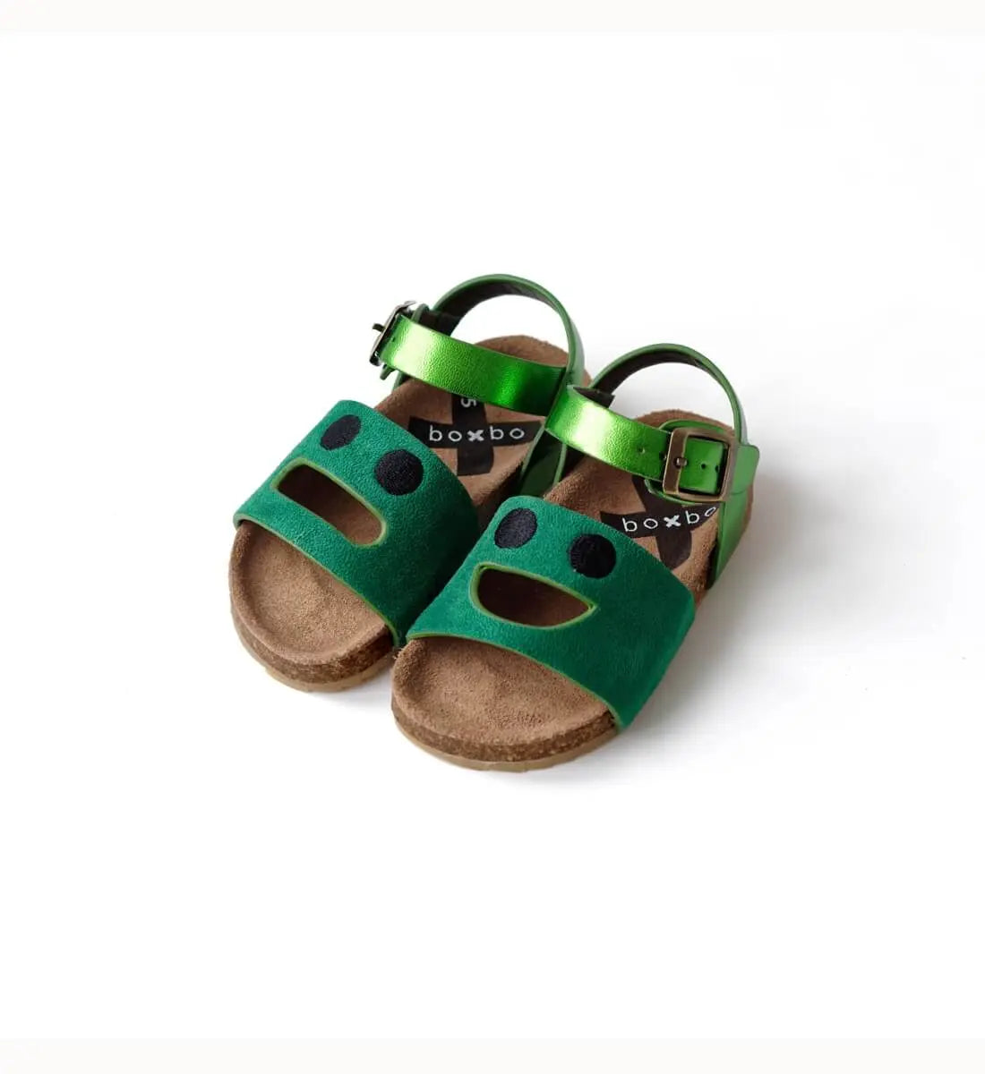 Boxbo Cork Sandal Wistiti Green