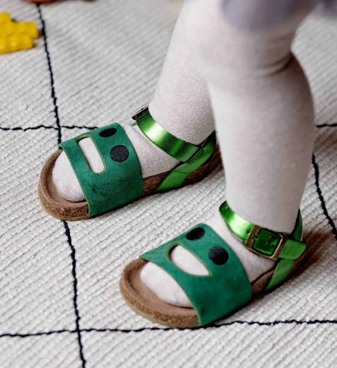 Boxbo Cork Sandal Wistiti Green