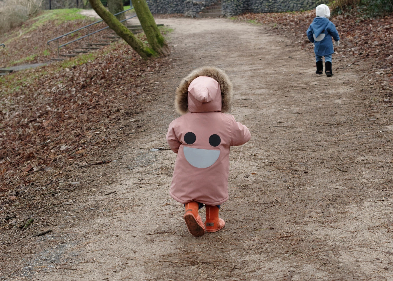 BOXBO WISTITI FLEECE LINED WATERPROOF & SNOWPROOF FUR JACKET DUSTY ROSE PINK - baby enRoute