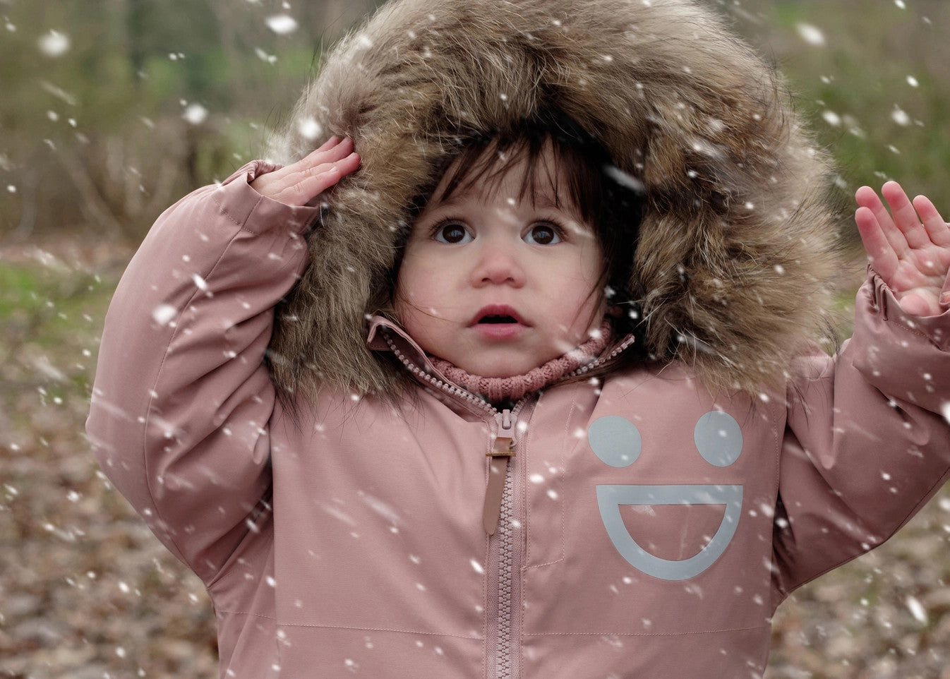 BOXBO WISTITI FLEECE LINED WATERPROOF & SNOWPROOF FUR JACKET FOREST GREEN - baby enRoute