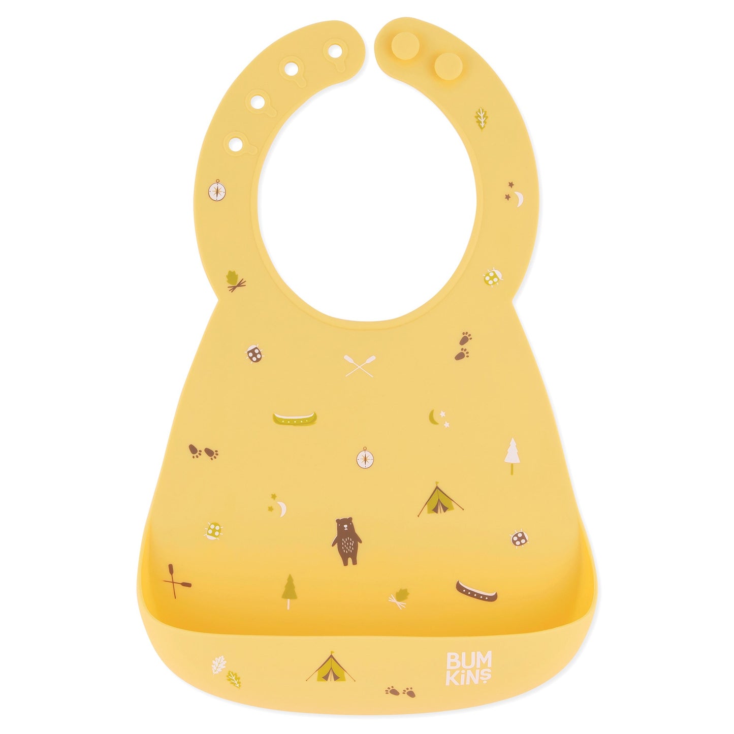 BUMKINS SILICONE BIB - baby enRoute