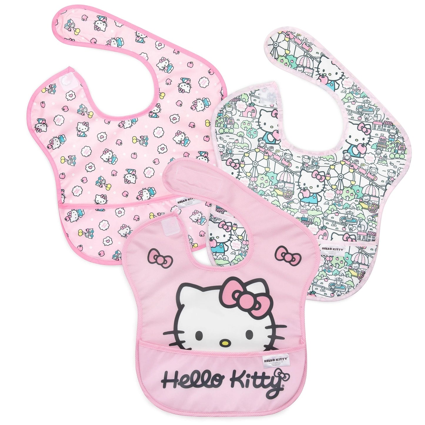BUMKINS DISNEY SUPERBIB 3PK-HELLO KITTY - baby enRoute