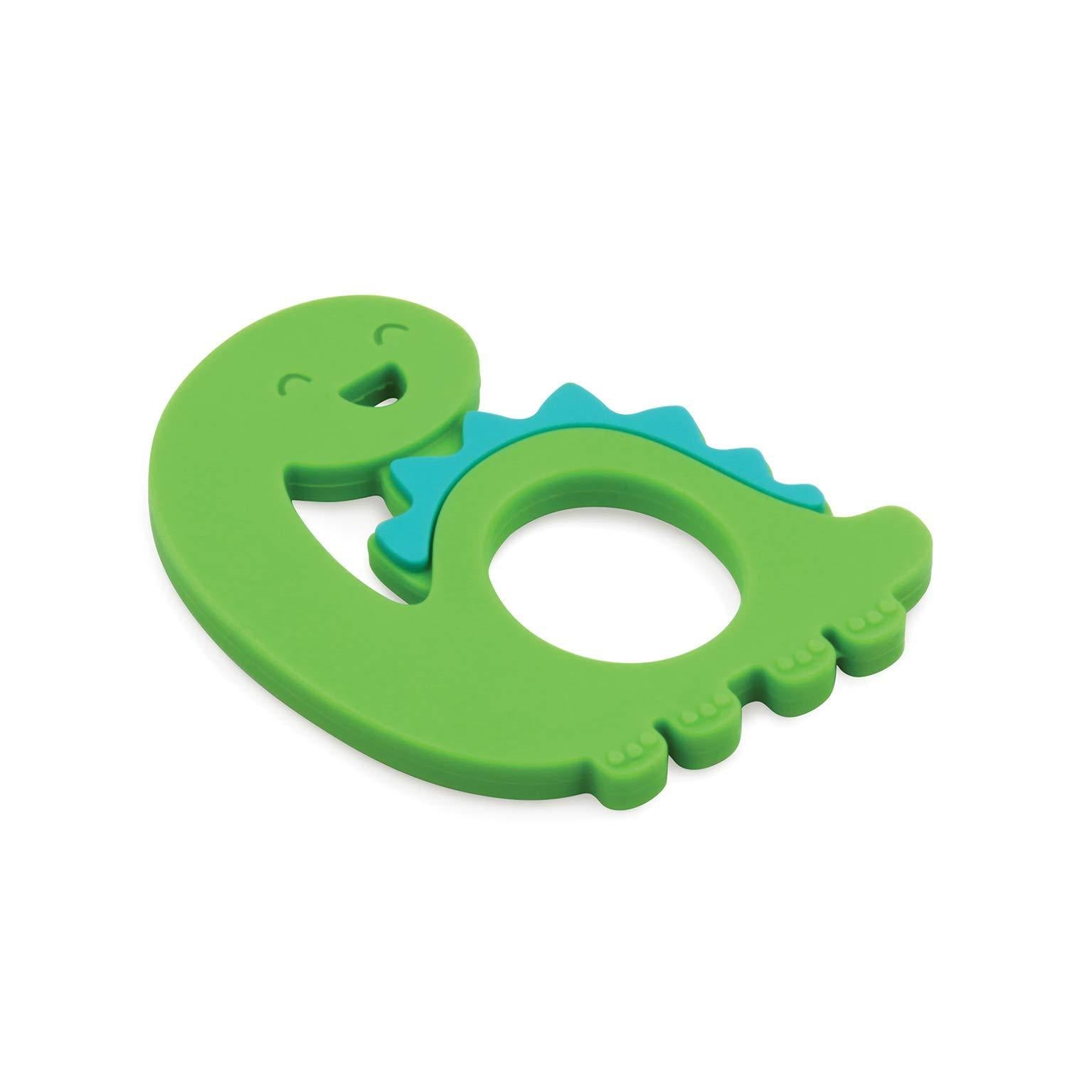BUMKINS SILICONE TEETHER DINO