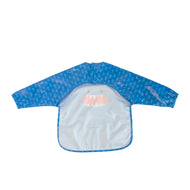 ZOOCCHINI SLEEVED BIB / ART SMOCK - SHERMAN THE SHARK