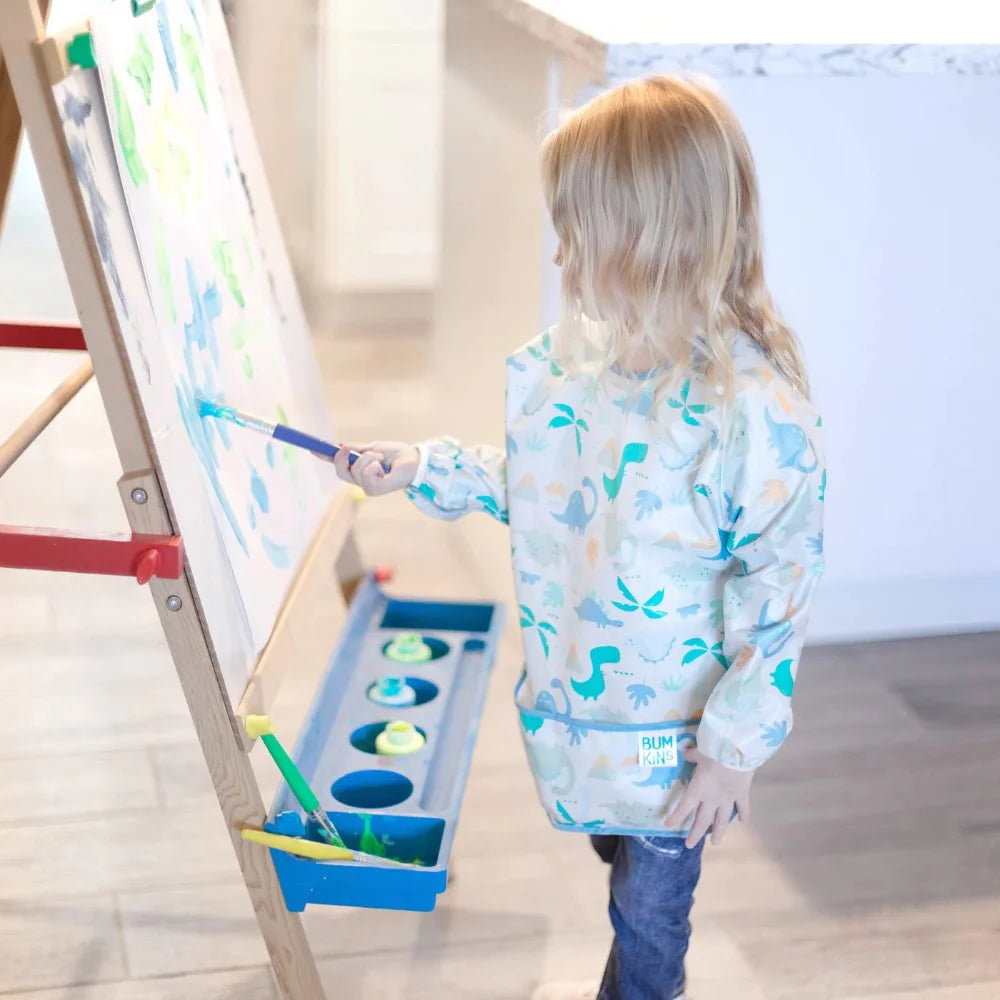 BUMKINS LONG-SLEEVED SMOCK BIB - baby enRoute