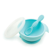 BUMKINS SILICONE FIRST FEEDING SET