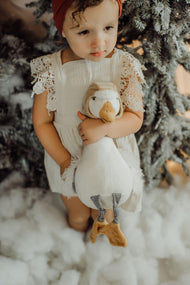 Bunnies By The Bay 12'' Avery The Aviator Snow Goose