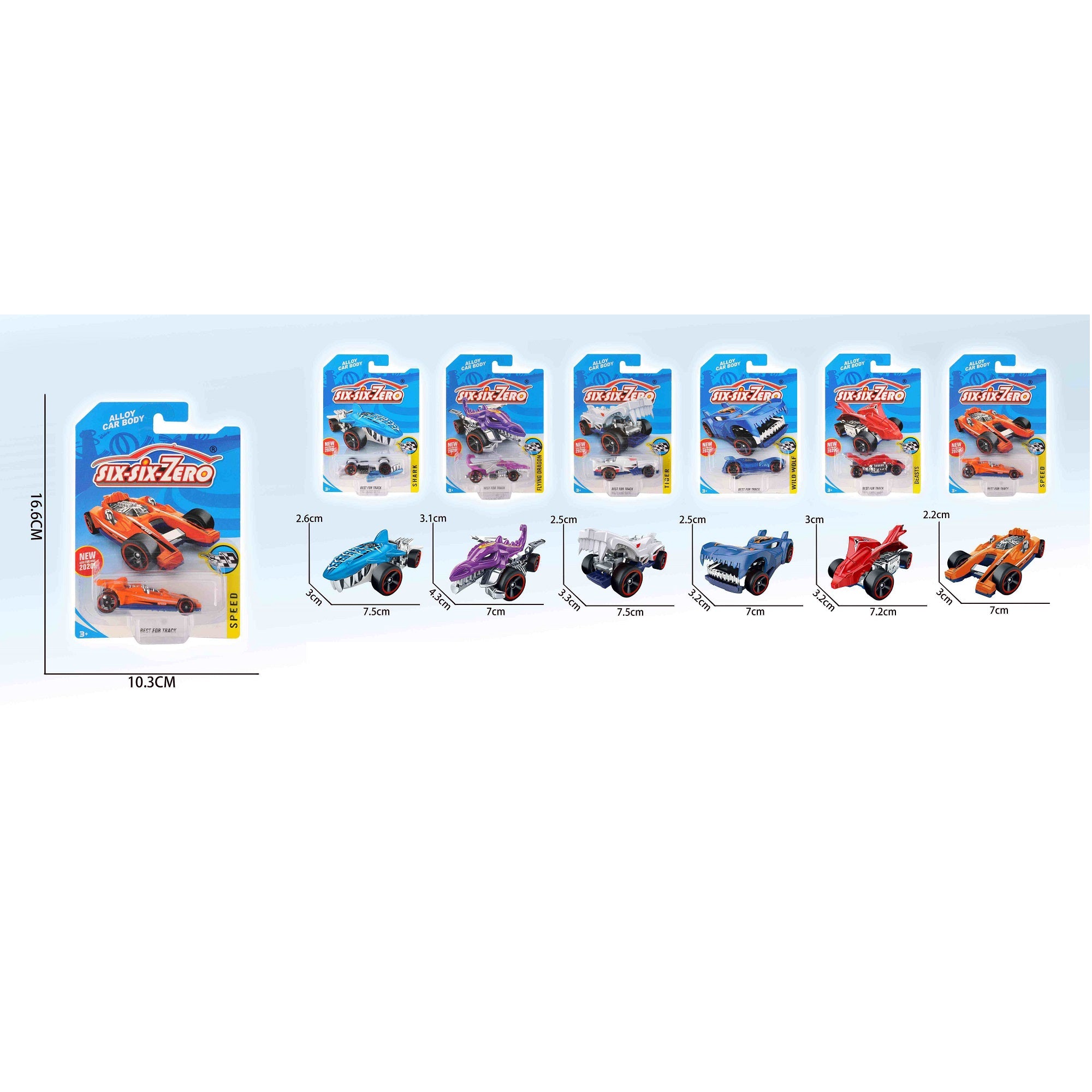 Handsome Metal Car 6 Models