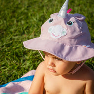 ZOOCCHINI BABY/TODDLER SUN HAT ALICORN