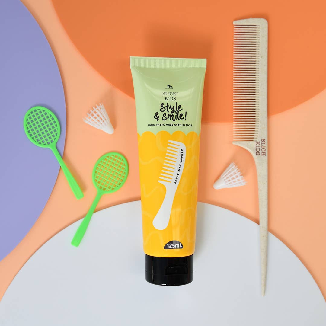 NO NASTIES KIDS NATURAL PLANT BASED HAIR PASTE FRESH COCONUT AND ZESTY LIME 125ML - baby enRoute