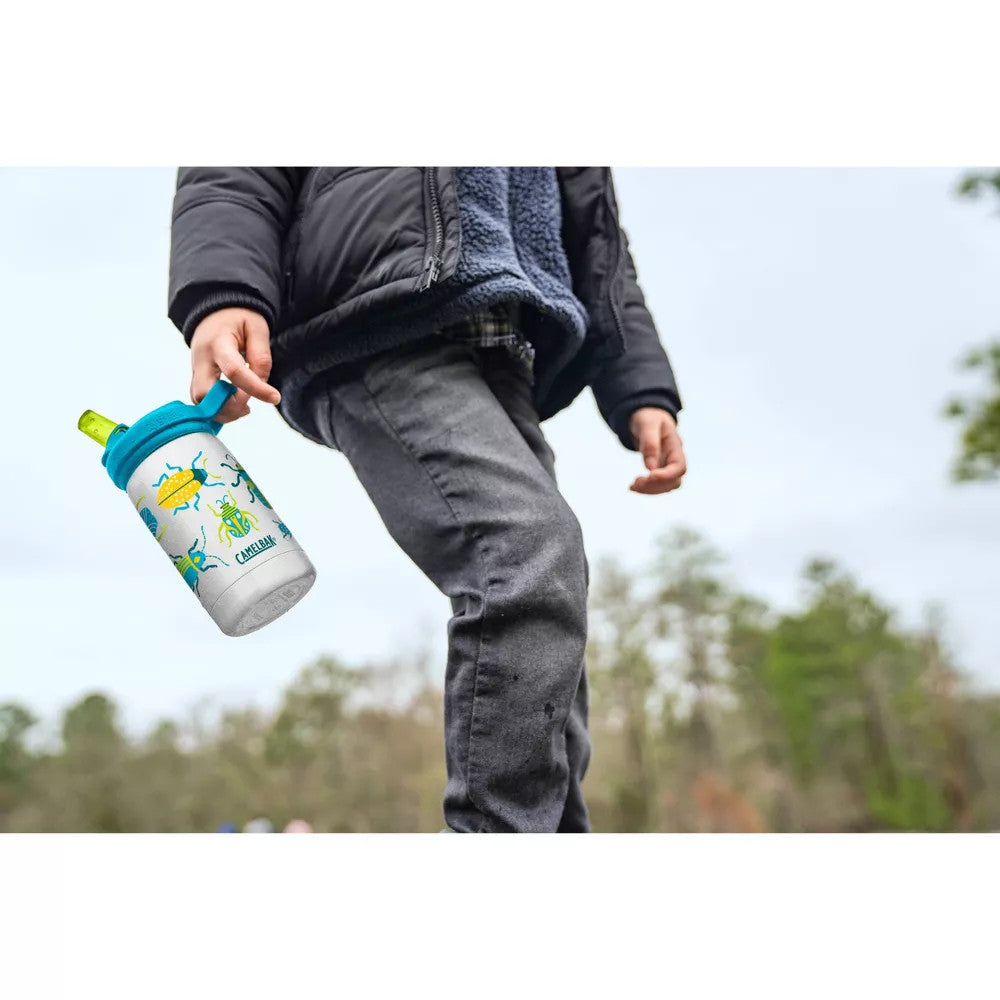 Camelbak Eddy Vacuum Insulated Stainless Steel Kids Water Bottle 350 ml Bugs