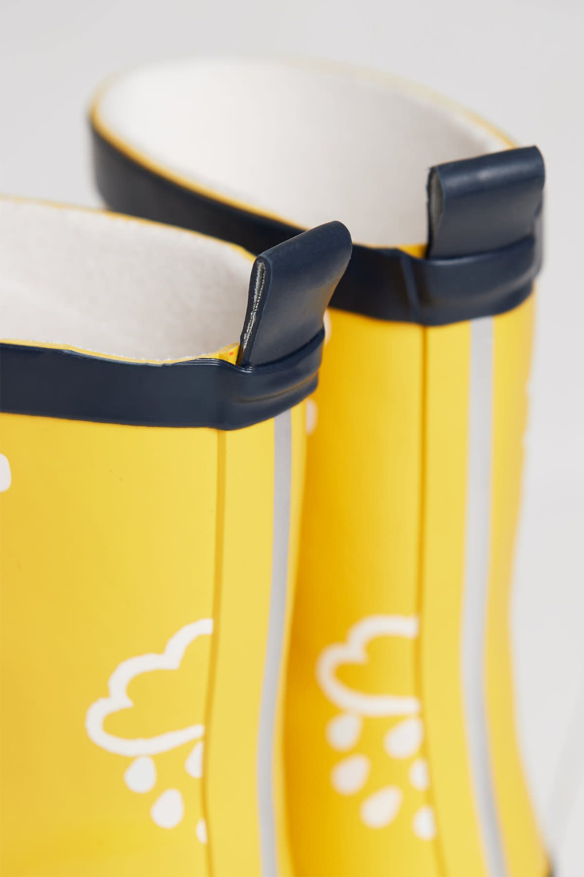 GRASS & AIR COLOR REVEALING KIDS RAIN BOOTS YELLOW