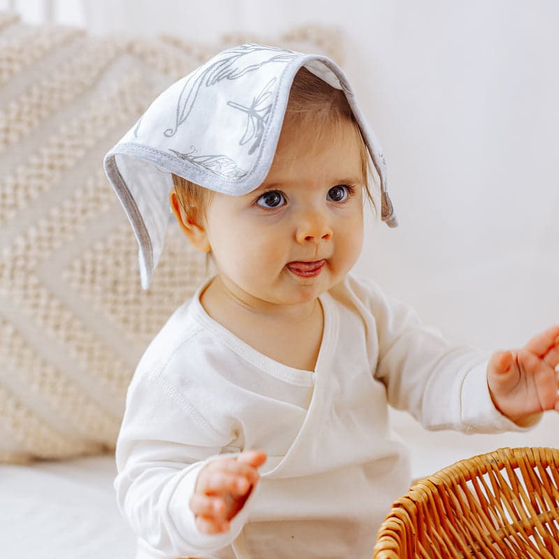 NEST DESIGNS BAMBOO 4-LAYER BABY WASHCLOTH SET (3 PACK) FW24 ASSORTED