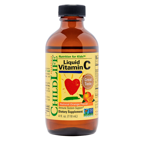 CHILDLIFE LIQUID VITAMIN C, ORANGE FLAVOR 4OZ