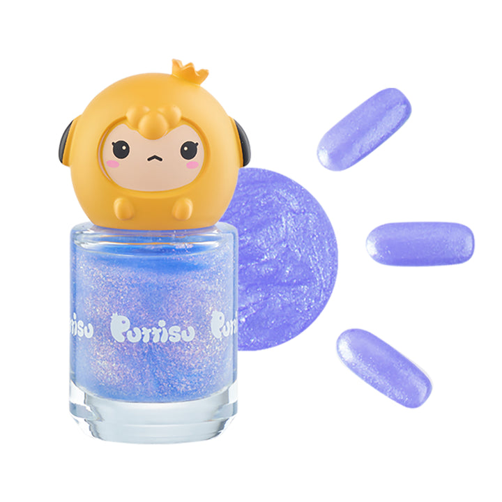 PUTTISU PANGPANG NAIL POLISH BLING (B010) - TWINKLE PURPLE