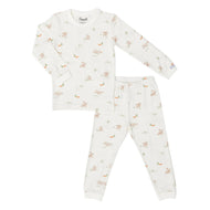 COCCOLI KID MODAL LONG SLEEVE PYJAMA BUNNY